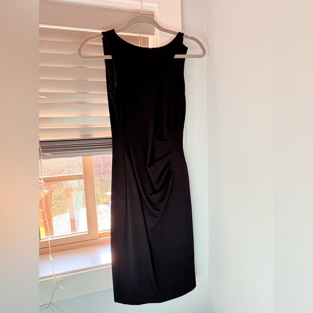 Elegant Black Sleeveless Dress